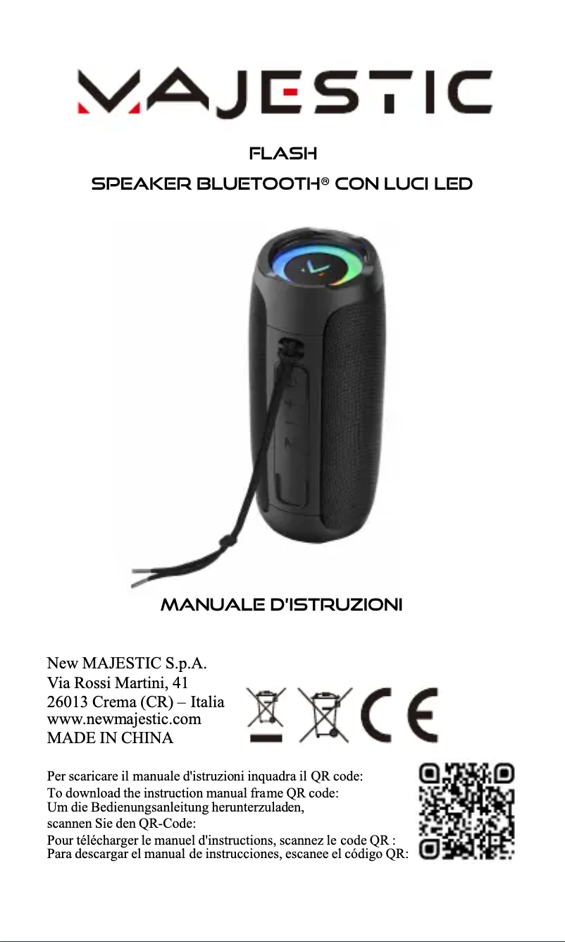 Image de la première page du manuel de l'appareil Flash