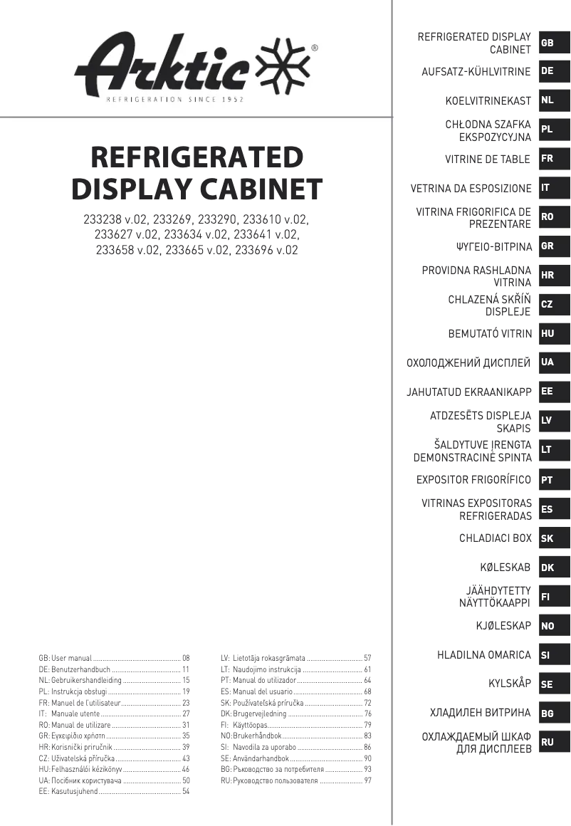 Image de la première page du manuel de l'appareil 233641