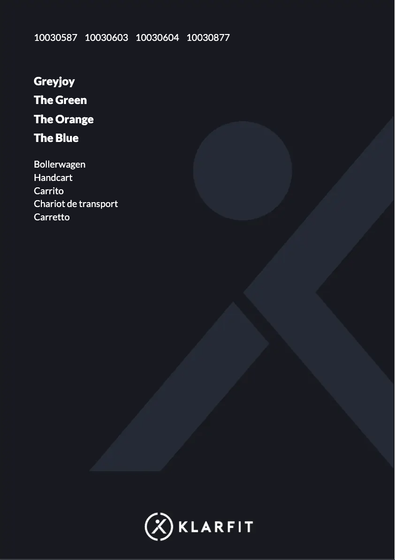 Page 1 de la notice Manuel utilisateur Waldbeck Greyjoy