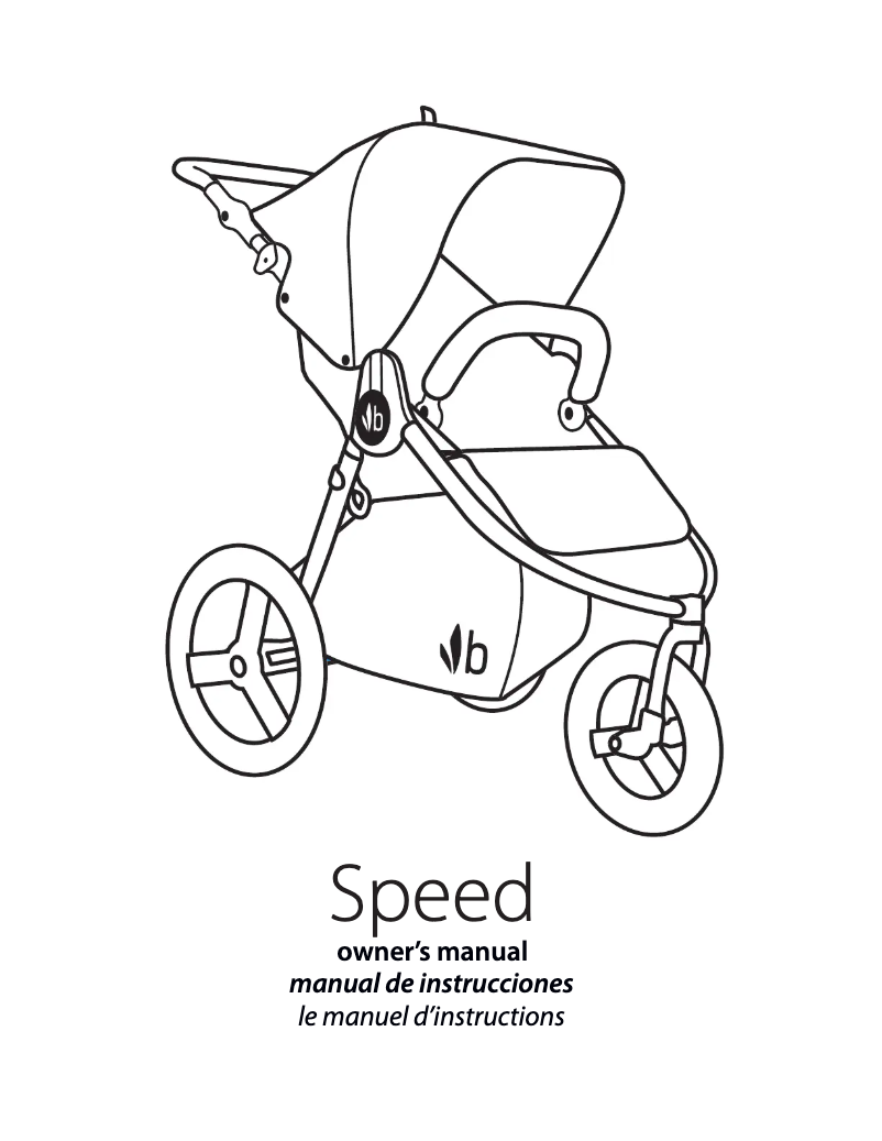 Image de la première page du manuel de l'appareil Speed (2018)