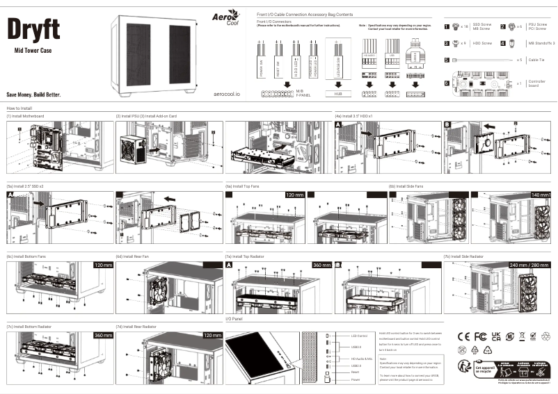 Image de la première page du manuel de l'appareil Dryft