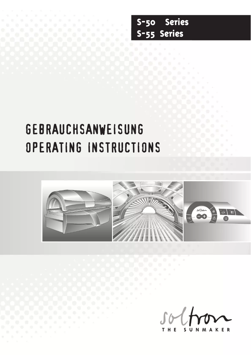 Page 1 de la notice Manuel utilisateur Soltron S-50