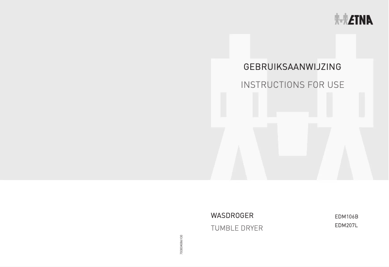 Image de la première page du manuel de l'appareil EDM106B