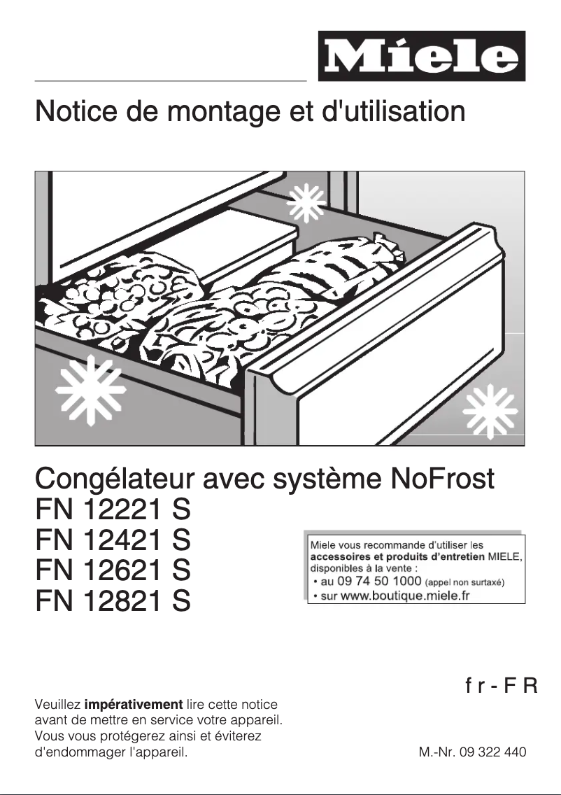Image de la première page du manuel de l'appareil FN 12621 S