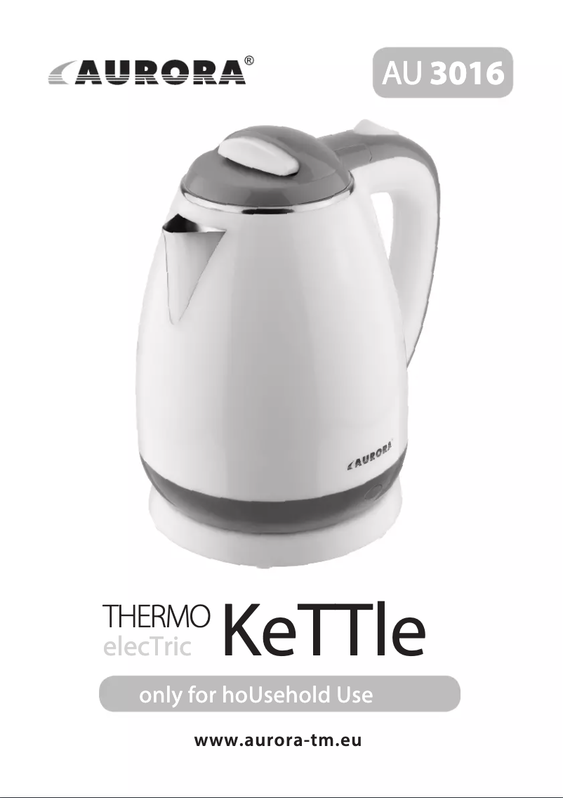 Imagen de la primera página del manual del dispositivo AU3016