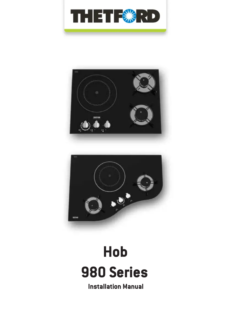 Page 1 de la notice Manuel utilisateur Thetford Serie 981