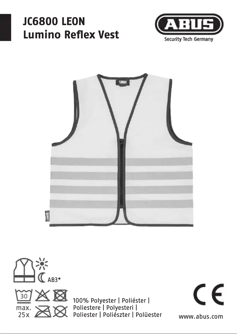 Image de la première page du manuel de l'appareil LEON JC6800