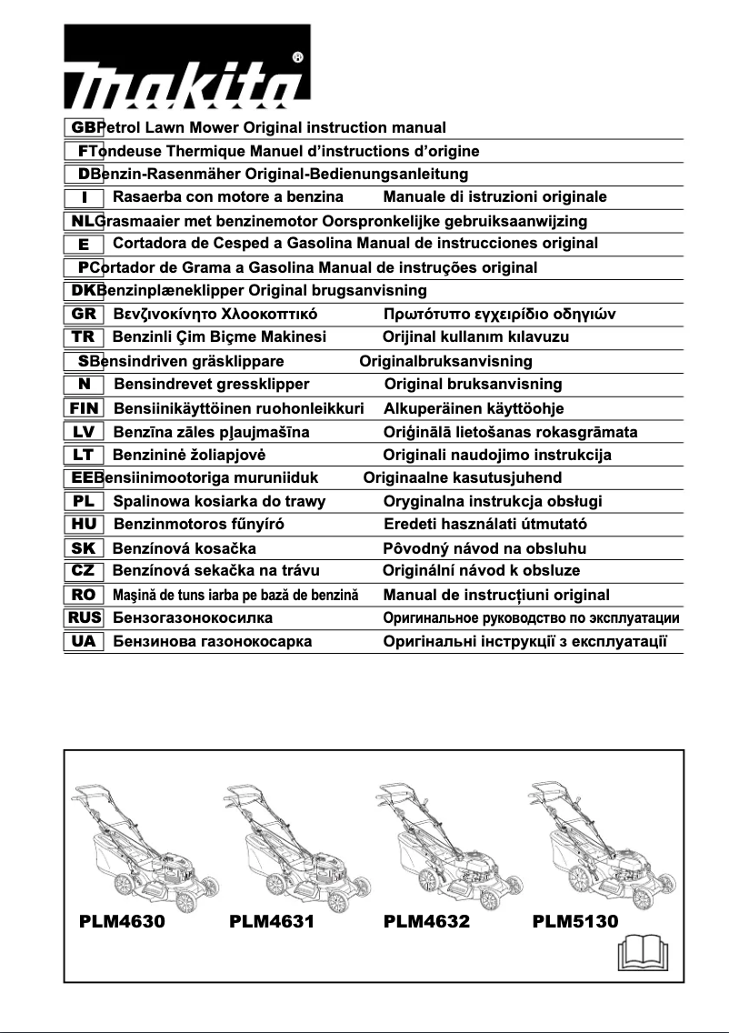Page n°1 - Manuel utilisateur Makita PLM5130N