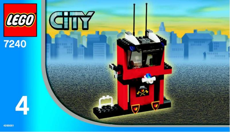 Page n°1 - Manuel utilisateur Lego City 7240