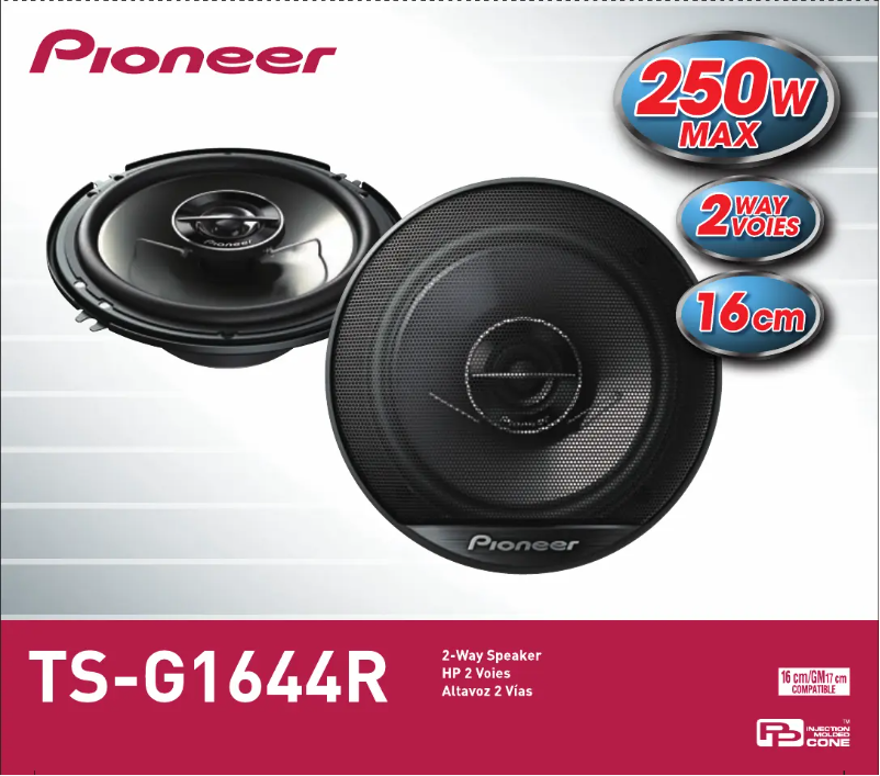 Page n°1 - Manuel utilisateur Pioneer TS-G1644R