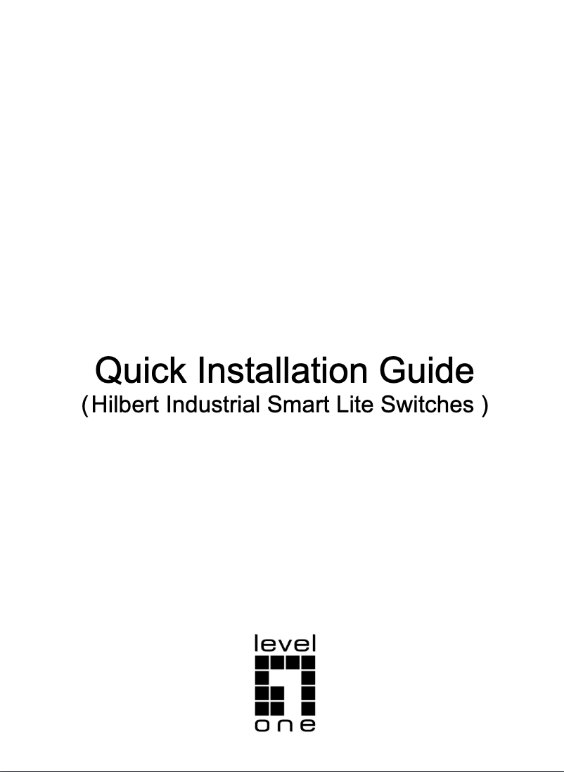 Page n°1 - Fiche technique LevelOne IGS-2108P