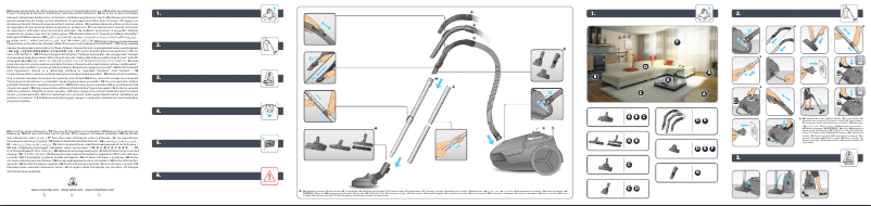 Page 1 de la notice Manuel utilisateur Tefal Compacteo Ergo TW5295