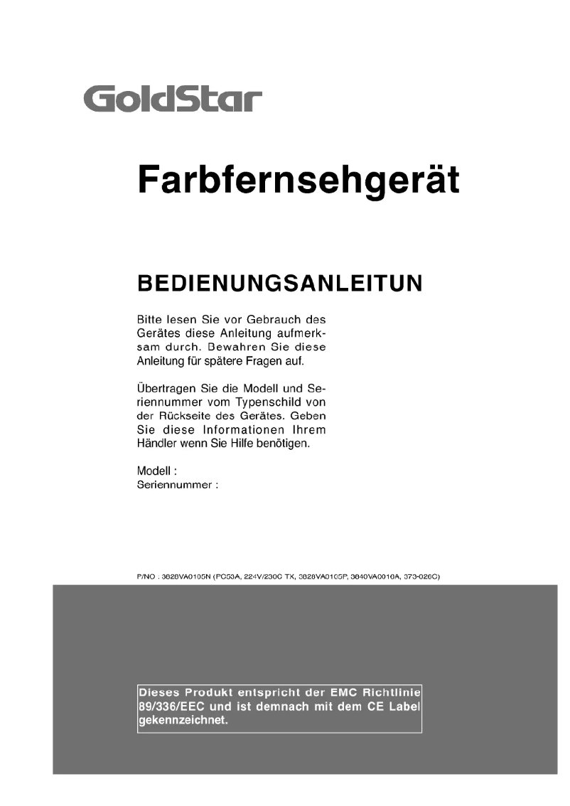 Imagen de la primera página del manual del dispositivo CB20A86