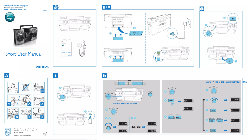 Image de la première page du manuel de l'appareil OS685