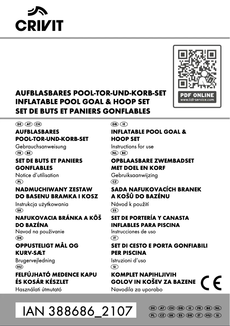 Página 1 del manual Manual de usuario Crivit IAN 388686