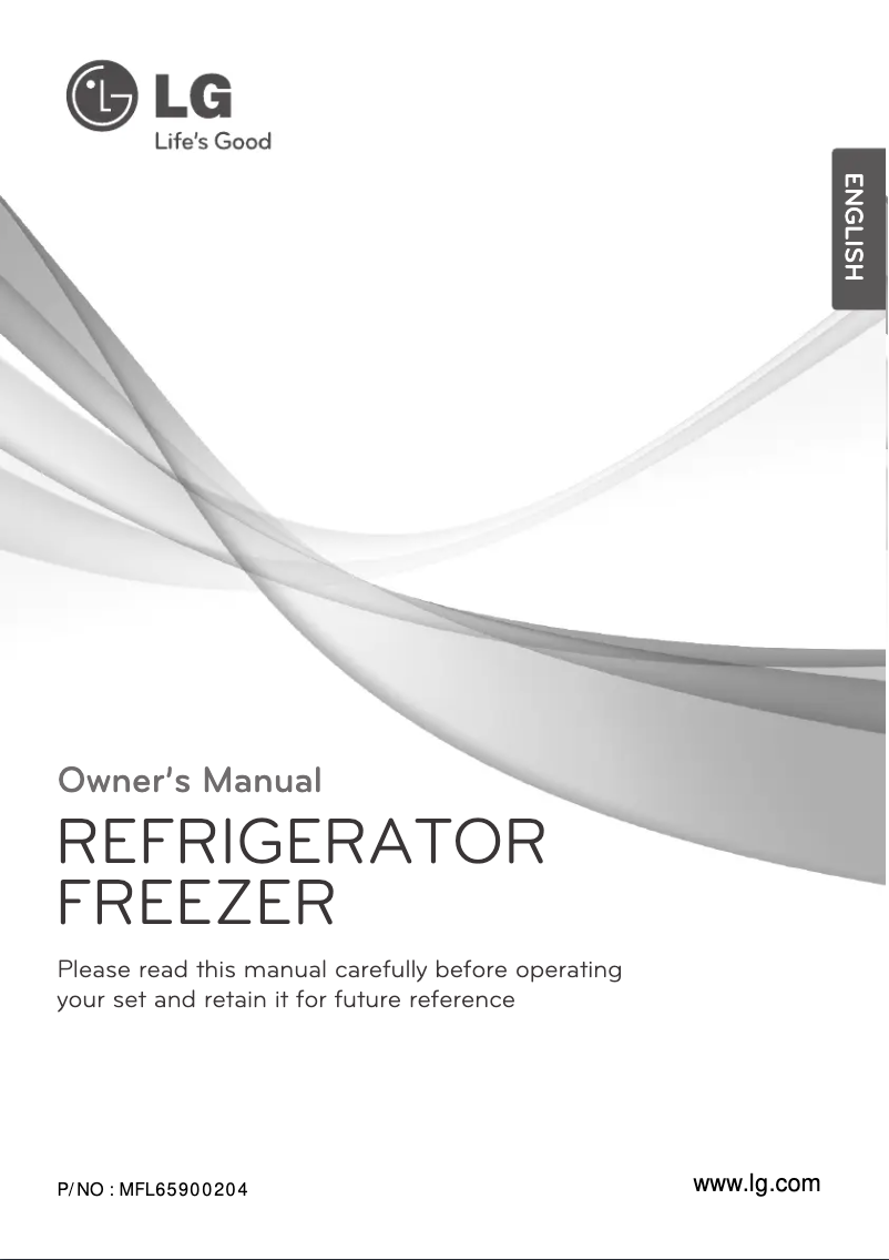 Page 1 de la notice Manuel utilisateur LG GN-V232R