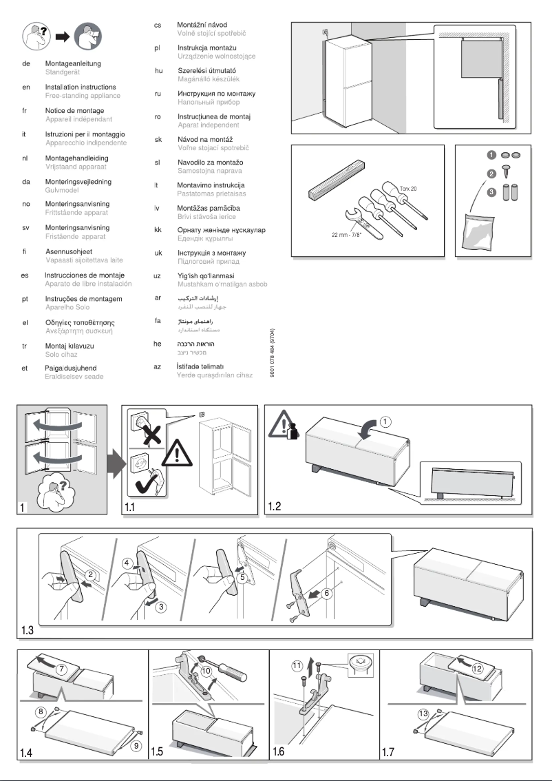 Page n°1 - Manuel utilisateur Balay 3KF6650MI