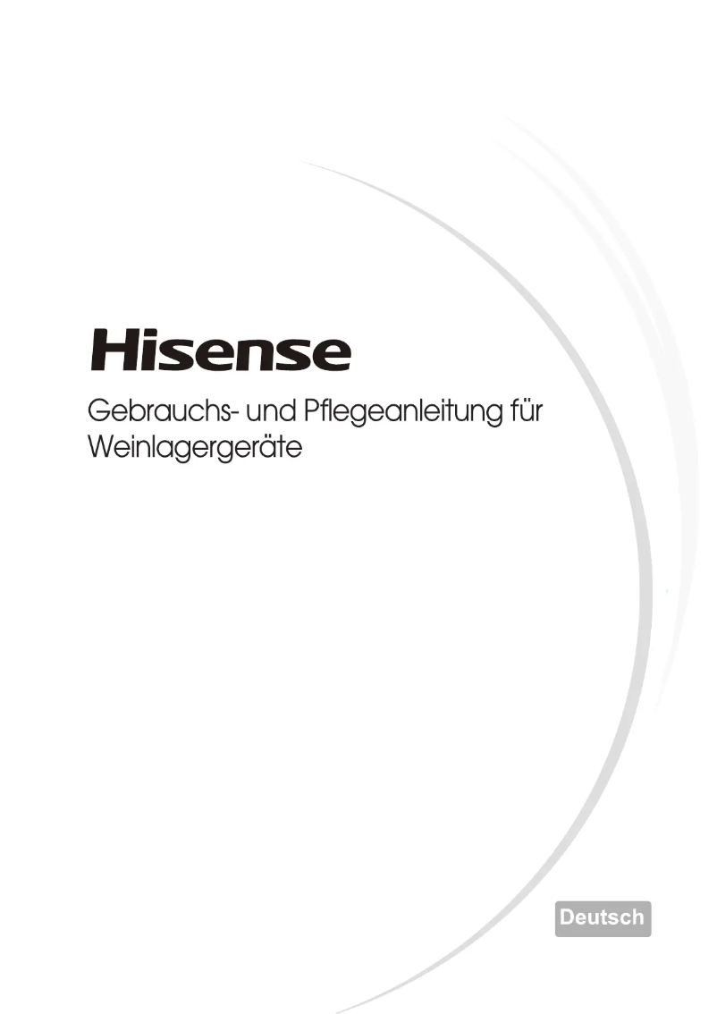 Page n°1 - Manuel utilisateur Hisense RW17W4NWLG0