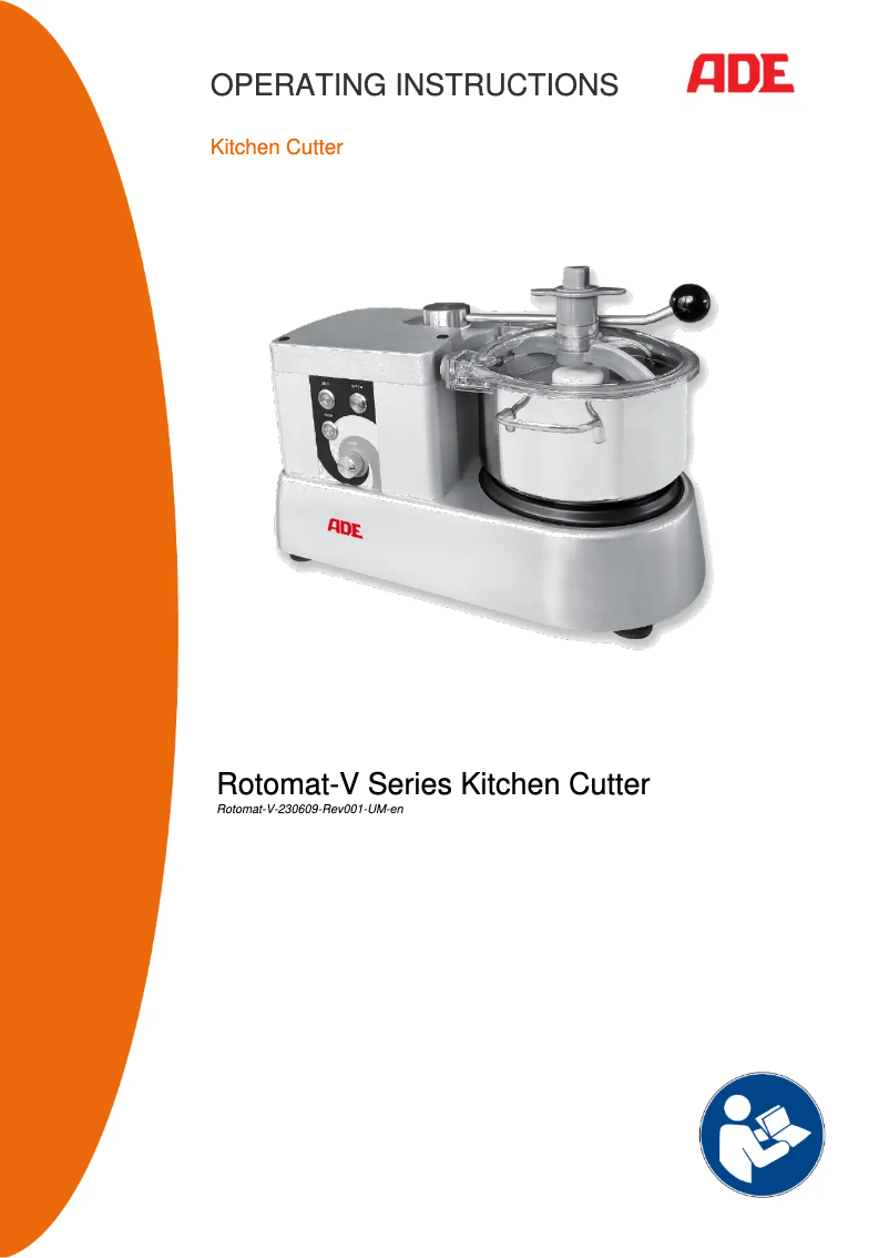 Image de la première page du manuel de l'appareil Rotomat-V-230609