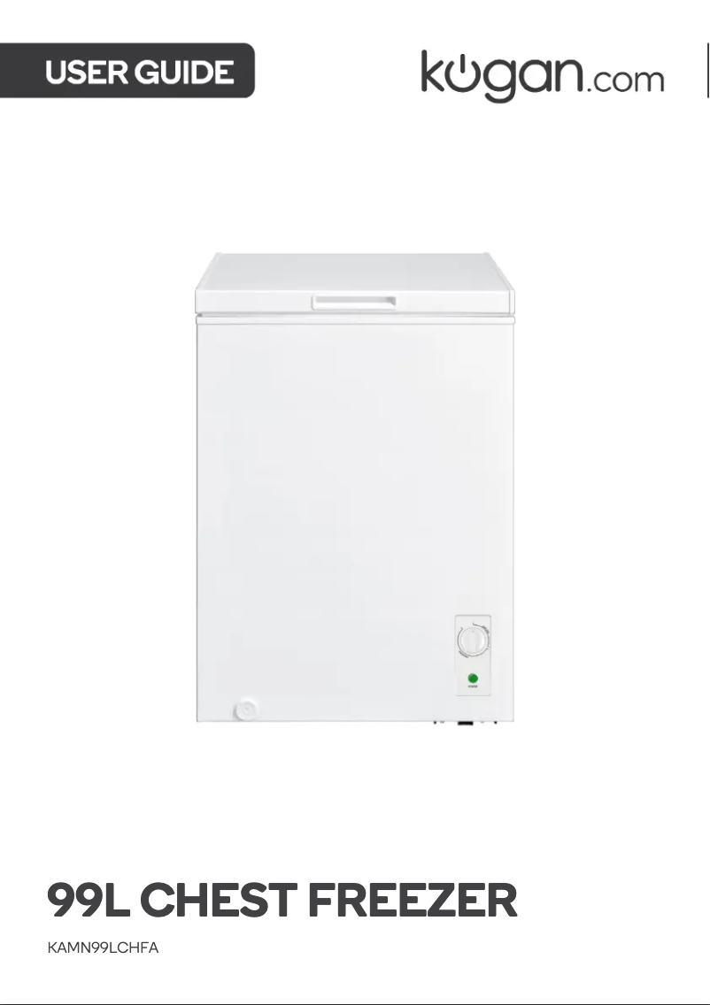 Image de la première page du manuel de l'appareil KAMN99LCHFA