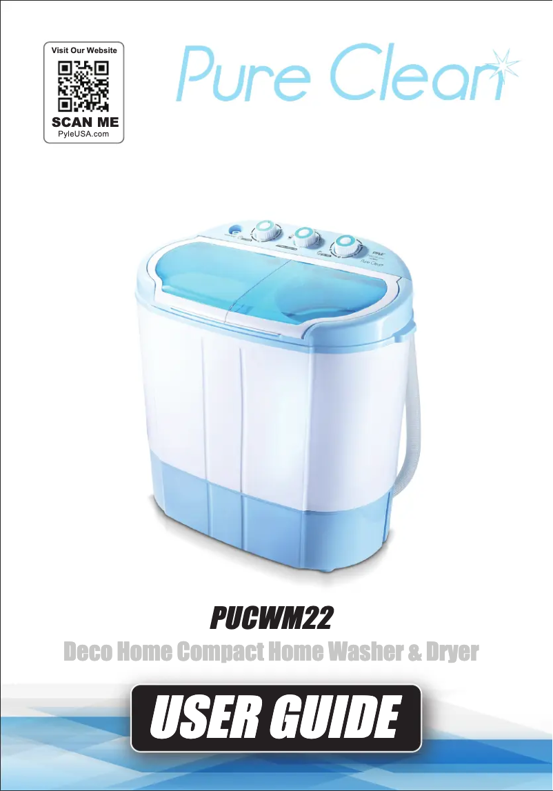 Página 1 del manual Manual de usuario Pyle AZPUCWM22