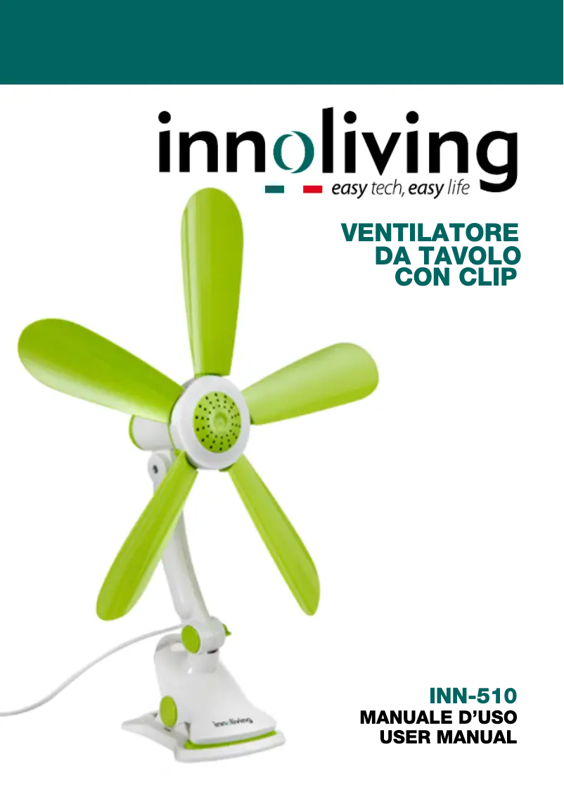 Page n°1 - Manuel utilisateur Innoliving INN-510