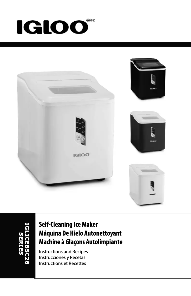 Image de la première page du manuel de l'appareil IGLICEBSC26
