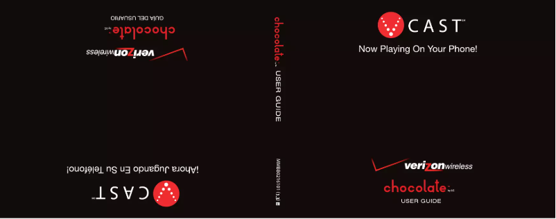 Page 1 de la notice Manuel utilisateur LG Chocolate VX8500