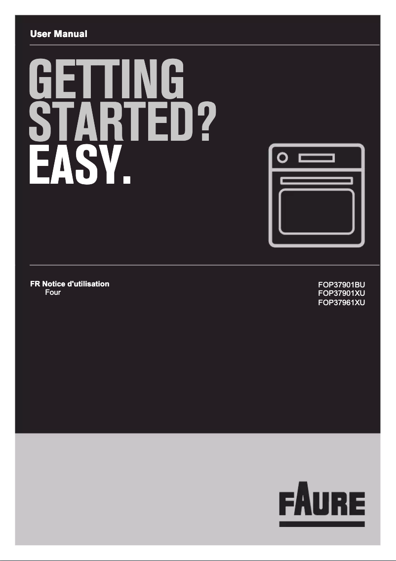 Imagen de la primera página del manual del dispositivo FOP37901XU