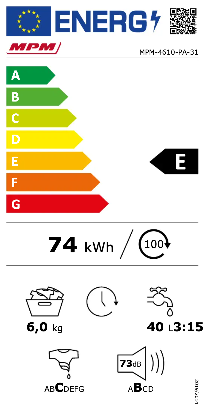 Página 1 del manual Manual de usuario MPM MPM-4610-PA-31