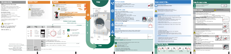 Image de la première page du manuel de l'appareil WTE84307FF