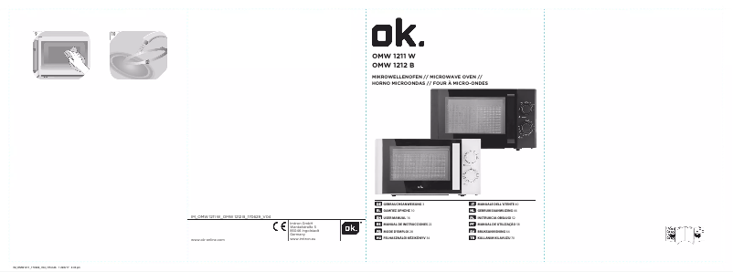 Page 1 de la notice Manuel utilisateur OK OMW 1211 W