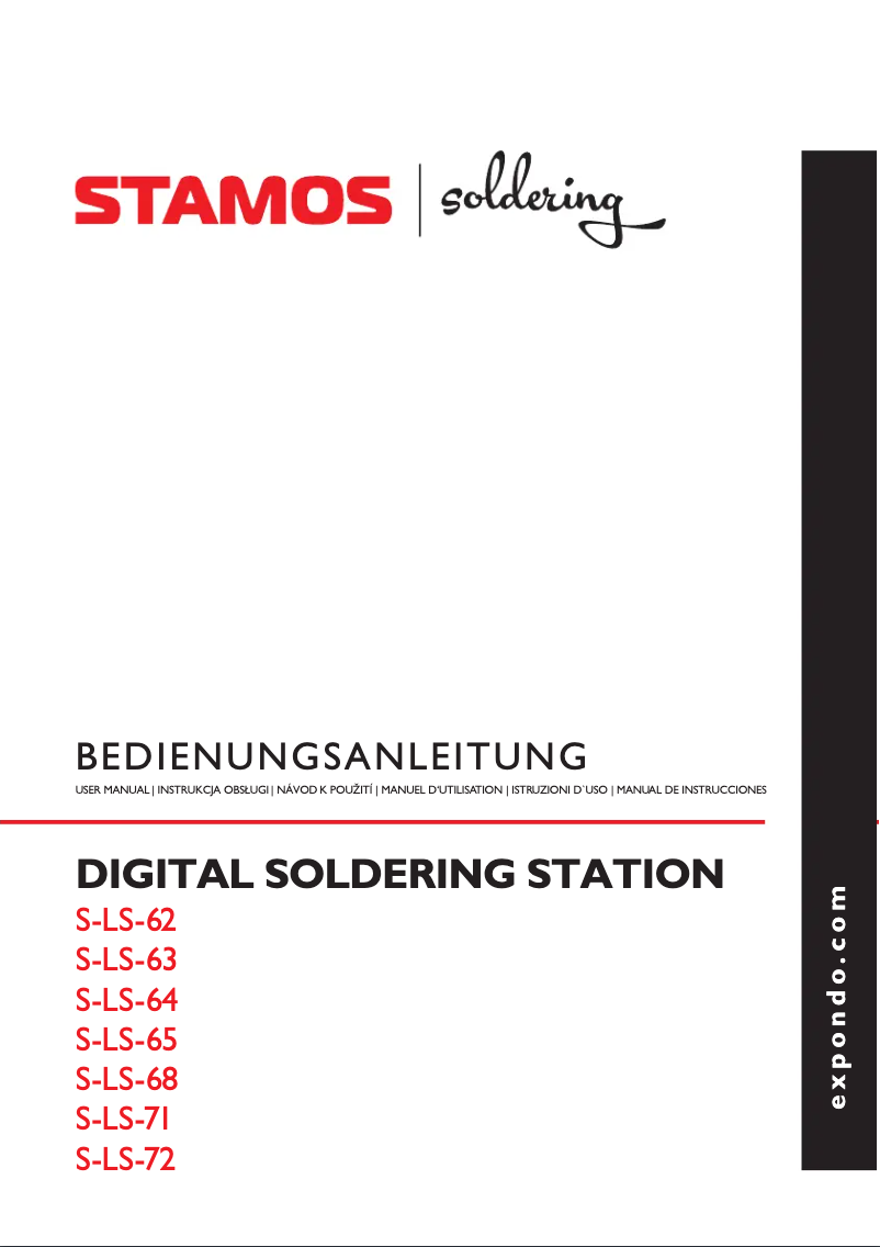 Image de la première page du manuel de l'appareil S-LS-65