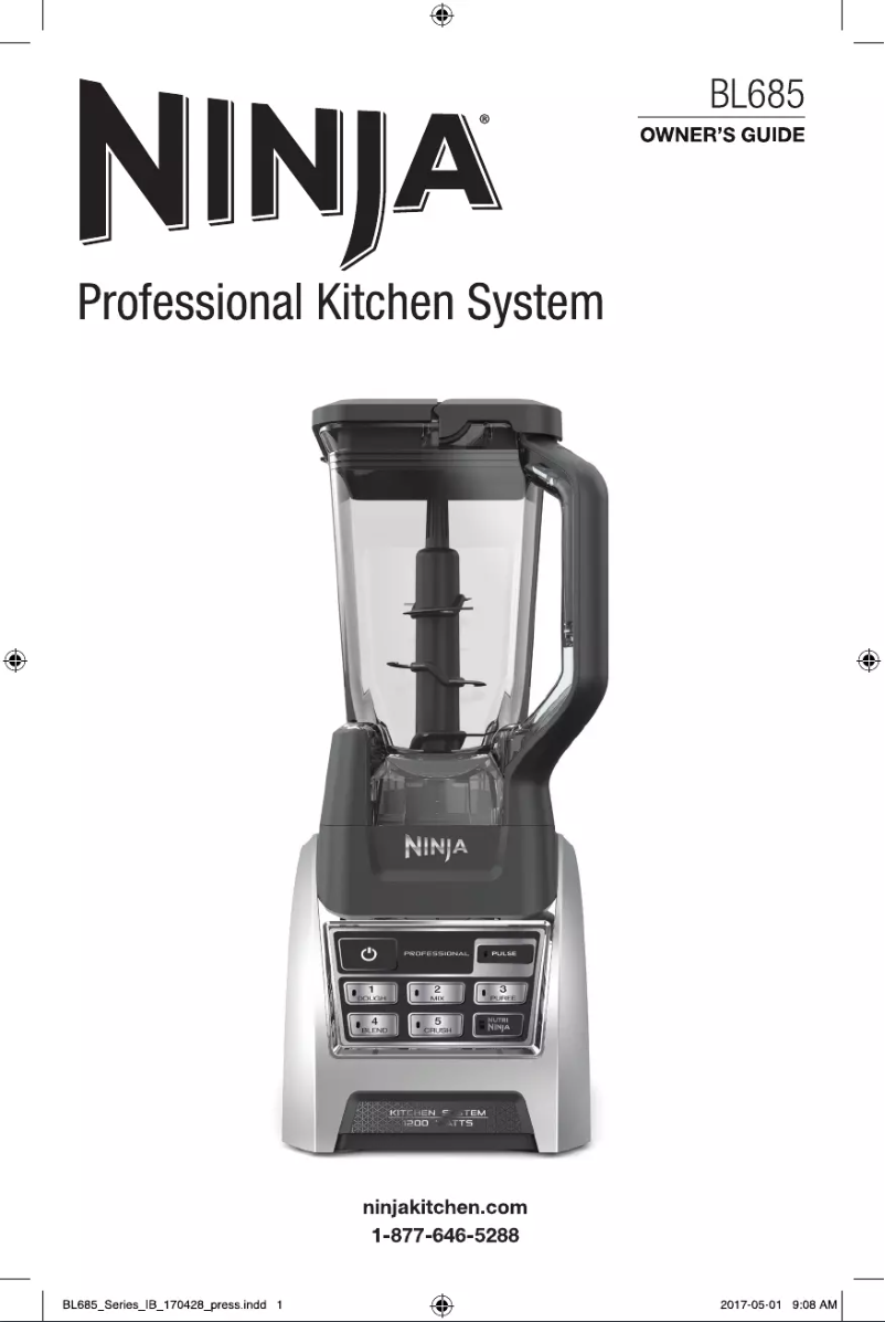 Image de la première page du manuel de l'appareil BL685