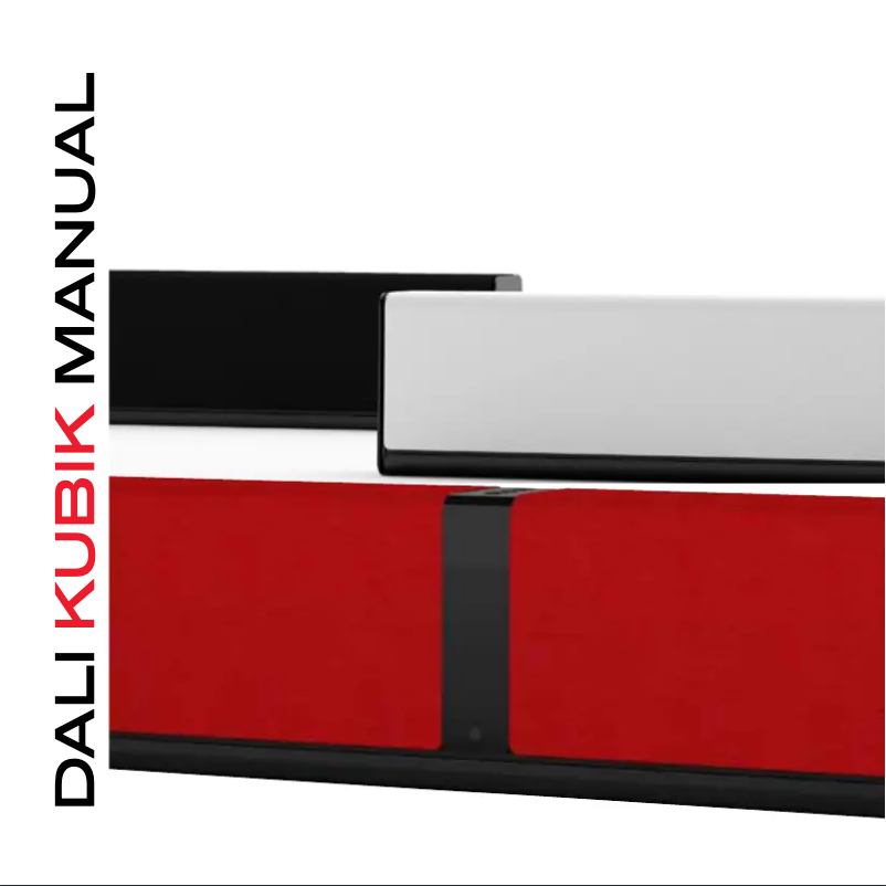 Image de la première page du manuel de l'appareil Kubik One