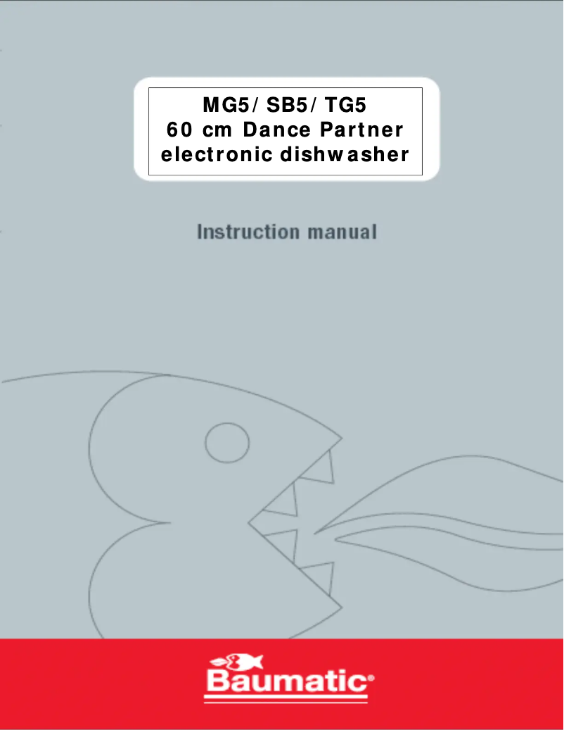 Image de la première page du manuel de l'appareil TG5