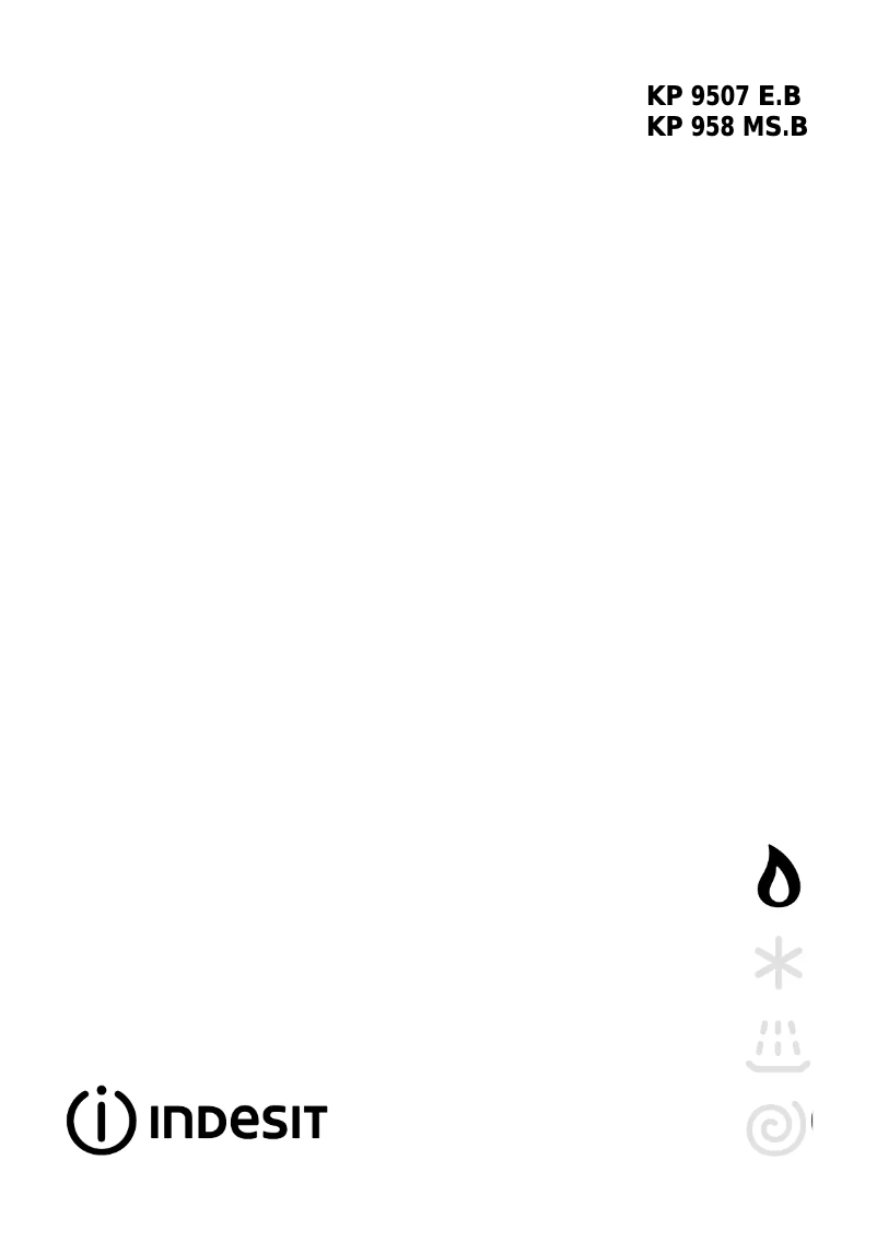 Image de la première page du manuel de l'appareil KP 958 MSX