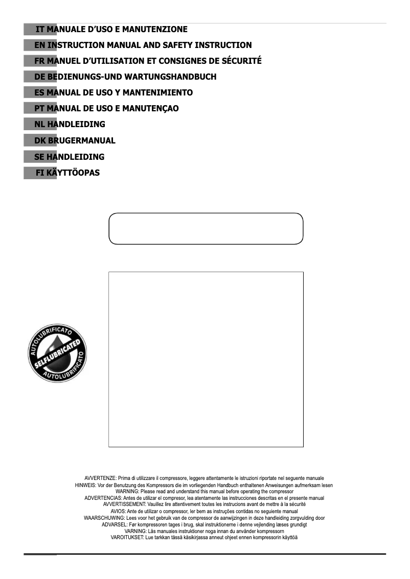 Image de la première page du manuel de l'appareil Start Silent OS20P