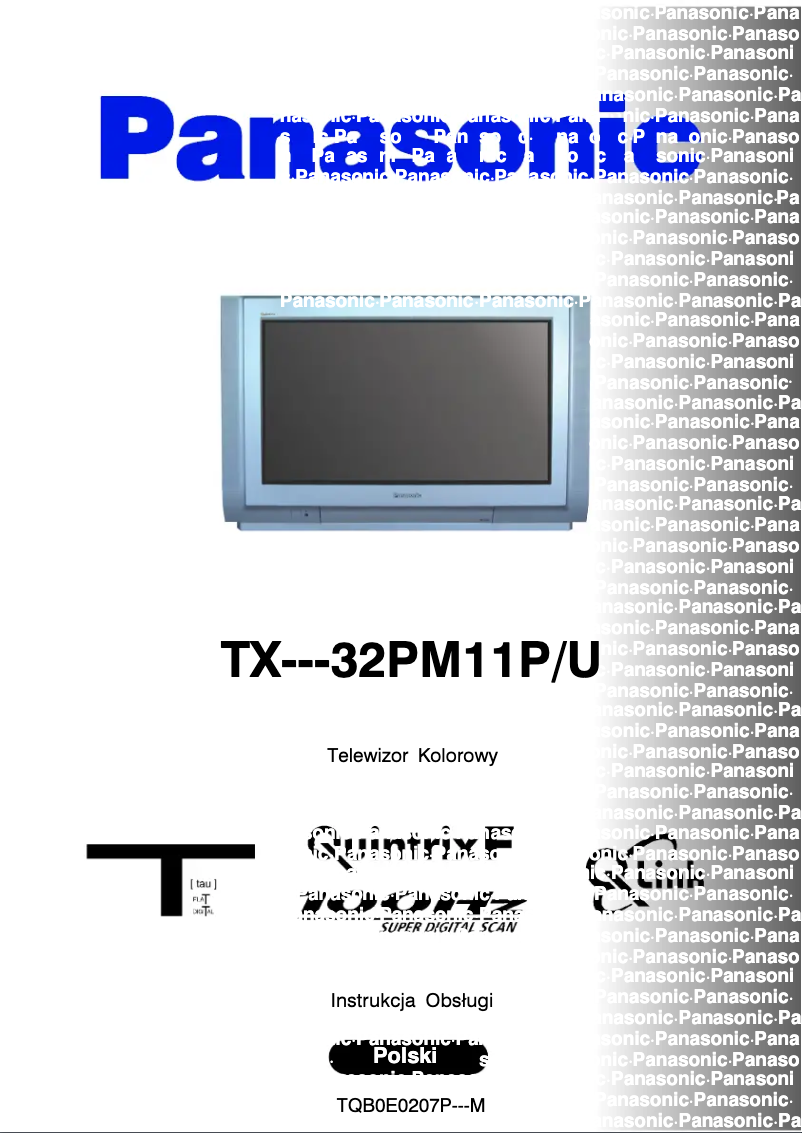 Página 1 del manual Manual de usuario Panasonic TX-32PM11PU