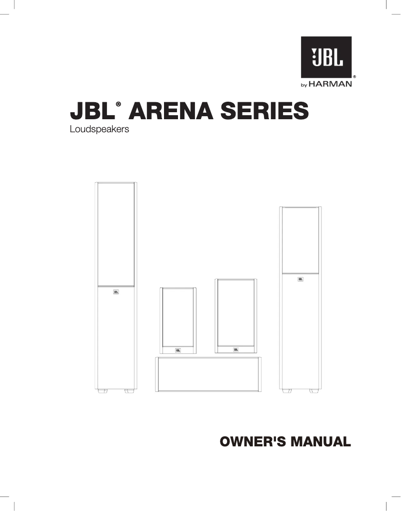 Page 1 de la notice Manuel utilisateur JBL Arena 130