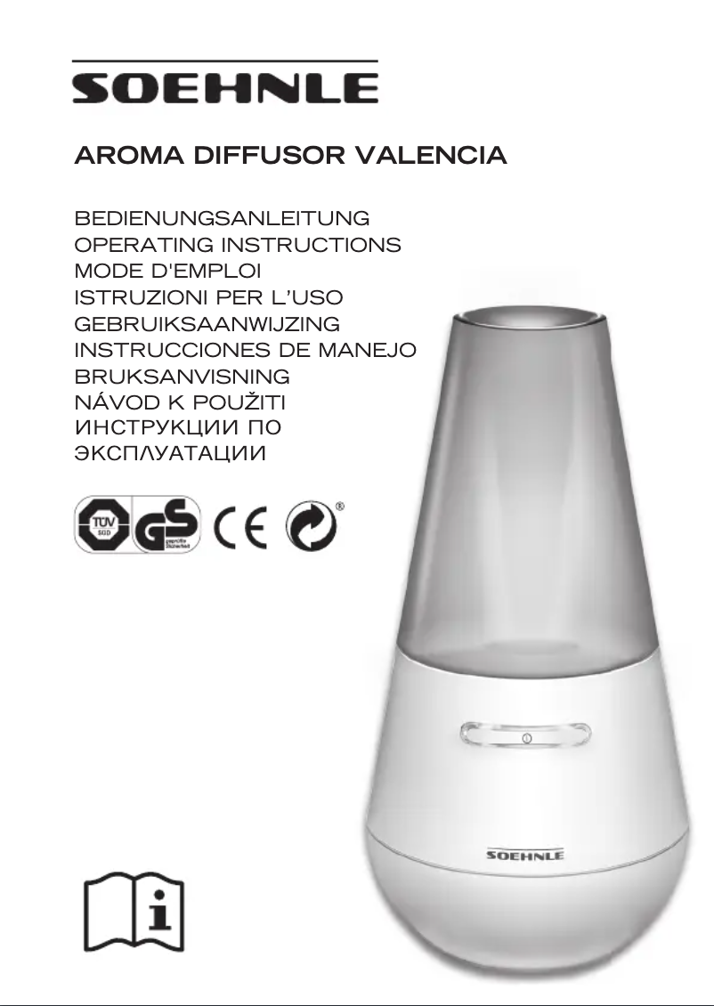 Image de la première page du manuel de l'appareil Valencia 68025