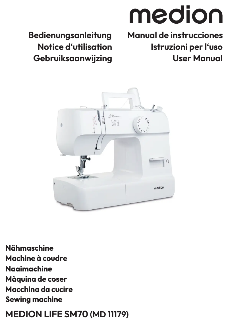 Page 1 de la notice Manuel utilisateur Medion LIFE SM70 (MD 11179)