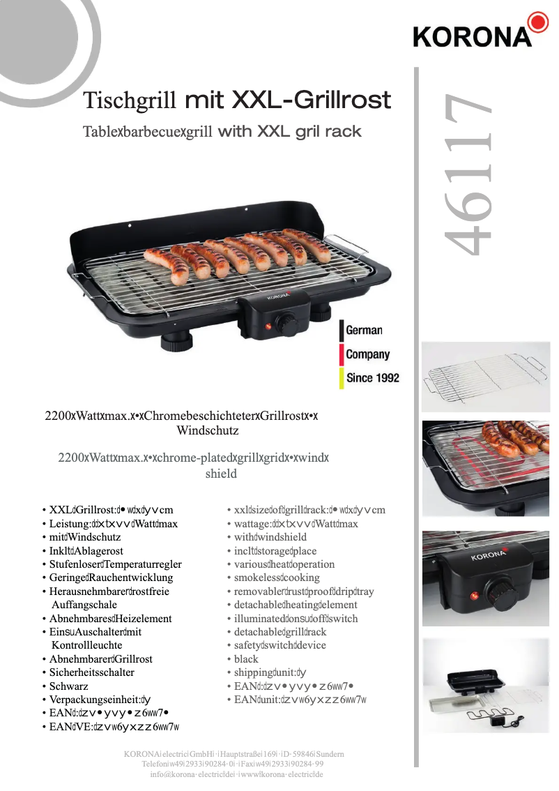 Image de la première page du manuel de l'appareil 46117