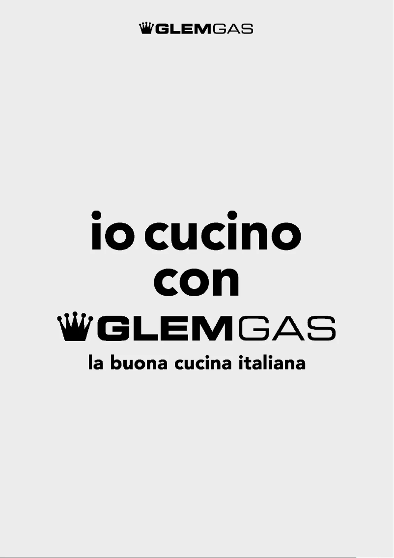Page 1 de la notice Manuel utilisateur Glem Gas GRF2103SI