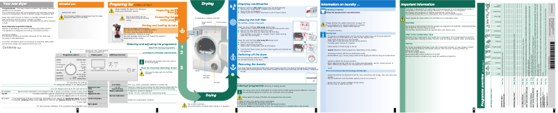 Imagen de la primera página del manual del dispositivo WT46W580EE