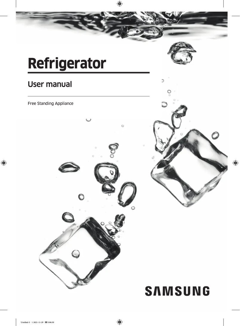 Page n°1 - Manuel utilisateur Samsung RF29BB8200AP