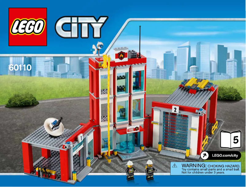 Page 1 de la notice Manuel utilisateur Lego City 60110