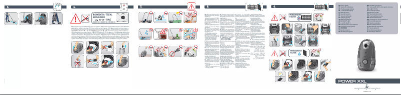 Página 1 del manual Manual de usuario Rowenta Power XXL RO3171