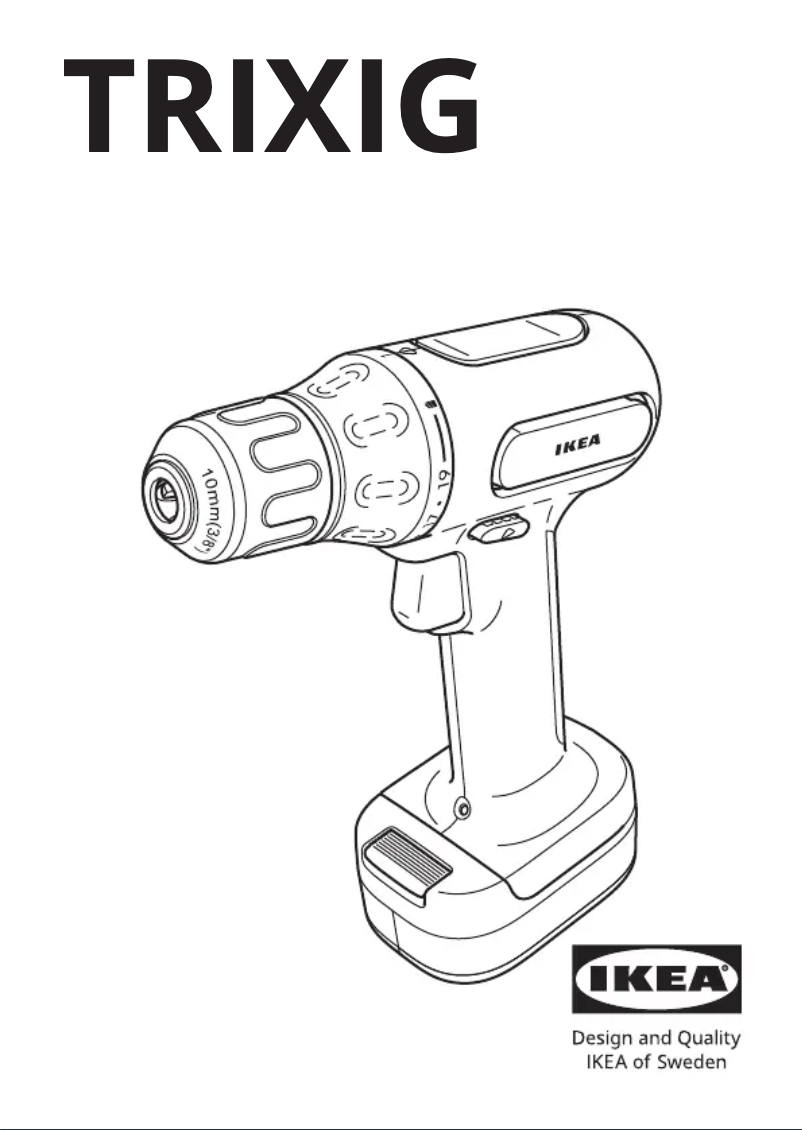Imagen de la primera página del manual del dispositivo TRIXIG 305.642.10
