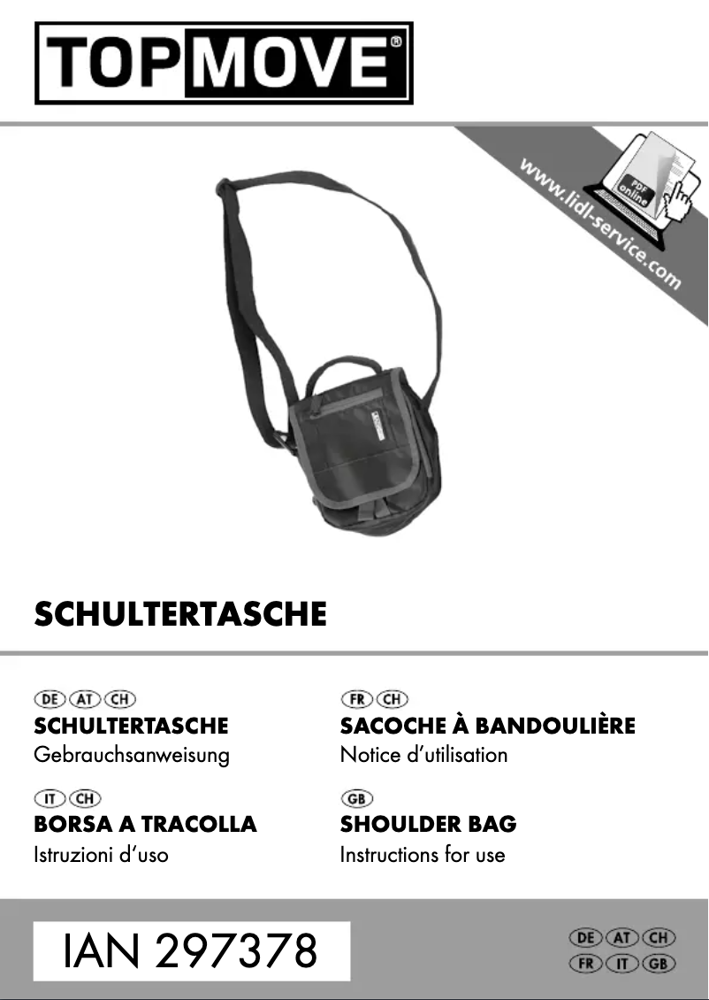 Image de la première page du manuel de l'appareil IAN 297378